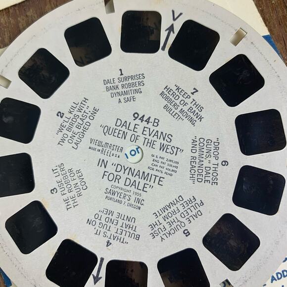 Dale Evans Queen of the‎ West VINTAGE 1955 Sawyer's View-master Reel Set - Picture 4 of 7